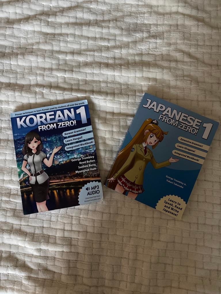 Koreaans en Japans leerboek - Zo goed als nieuw, Ophalen, Zo goed als nieuw, Non-fictie