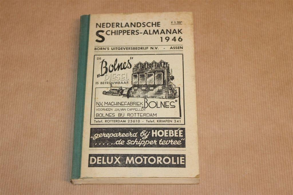 Nederlandsche Schippersalmanak 1946, Ophalen of Verzenden, Zo goed als nieuw