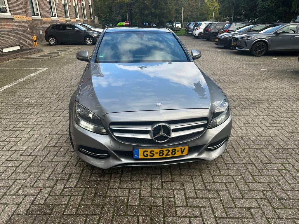 Mercedes-Benz C-Klasse C220 CDI 2.1 125KW Aut7 2014 Grijs, Auto's, Mercedes-Benz, Automaat, Achterwielaandrijving, 1800 kg, 4 cilinders