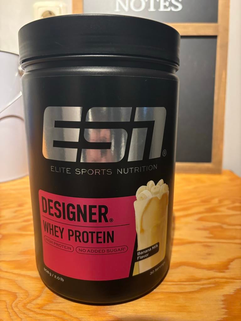 ESN Designer Whey Proteïne Banaan, Ophalen of Verzenden, Gebruikt, Overige typen