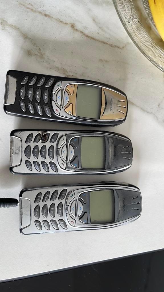 Nokia 6310 i.    3x, Ophalen of Verzenden, Gebruikt, 1 handset