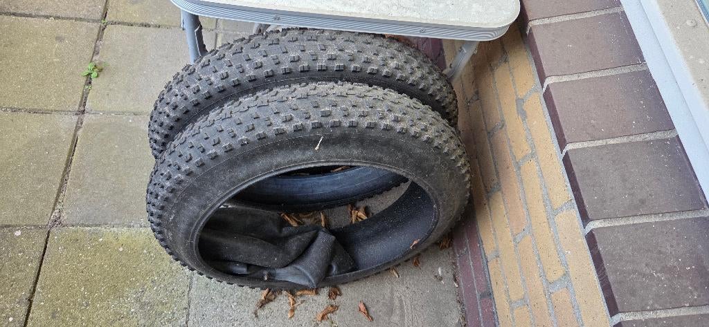 Fatbike banden te koop, Band, Zo goed als nieuw, Fatbike, Rubber