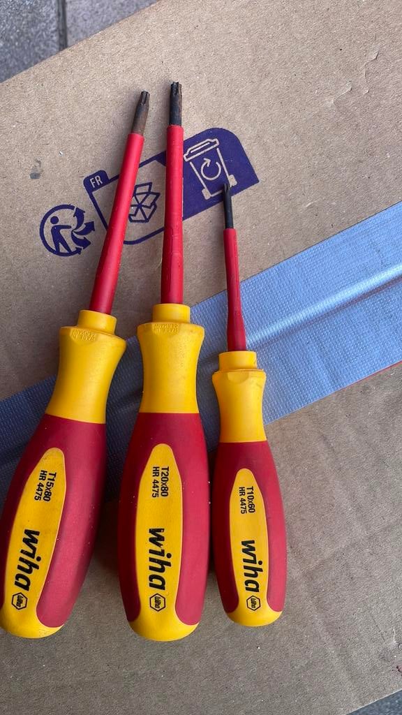 S-4SST SATRA Schroevendraaiers Torx extra lang T15, T20, T25, T30 | 450 mmL - VDH Tools