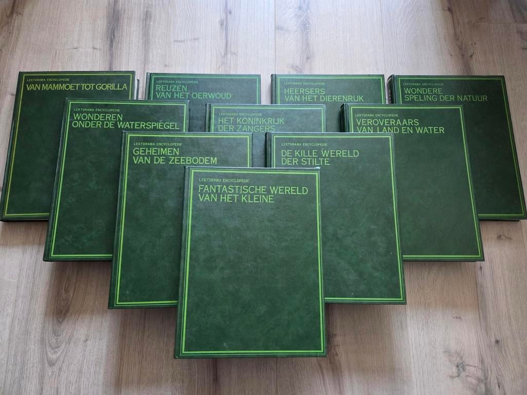 Lekturama Encyclopedie: Geheimen der Dierenwereld, Ophalen of Verzenden, Zo goed als nieuw, Dieren, Complete serie