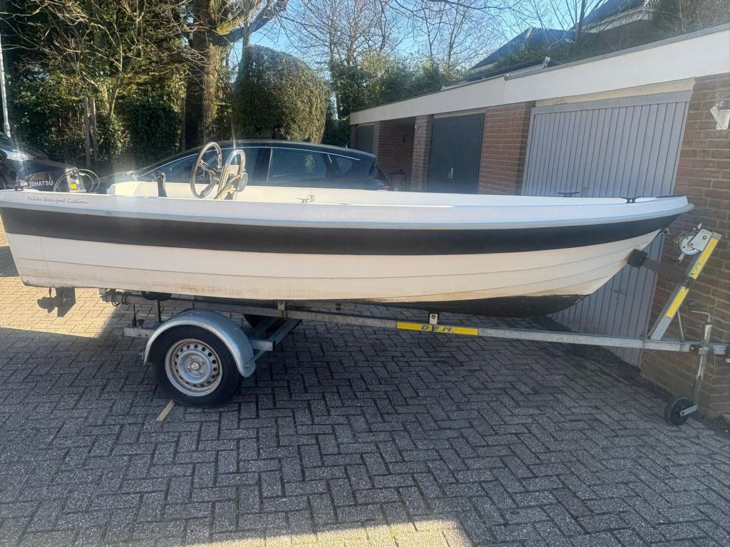 Mulder Watersport Consolebootje 4.30m, Watersport en Boten, Ophalen, Gebruikt