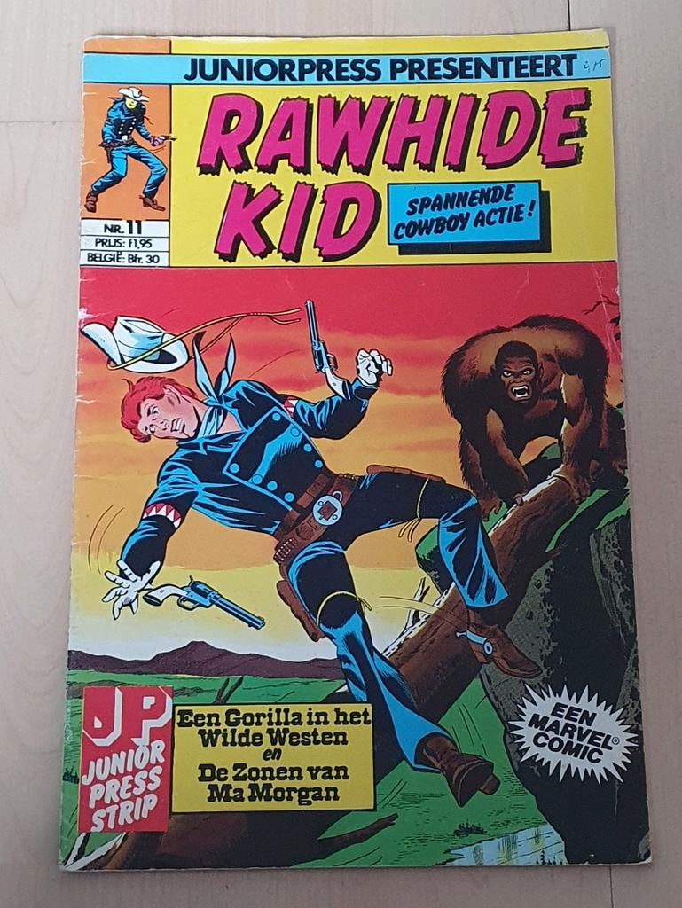 Te koop: Junior Press Strip Rawhide Kid en She-Hulk, Eén comic, Ophalen of Verzenden, Gelezen, Europa