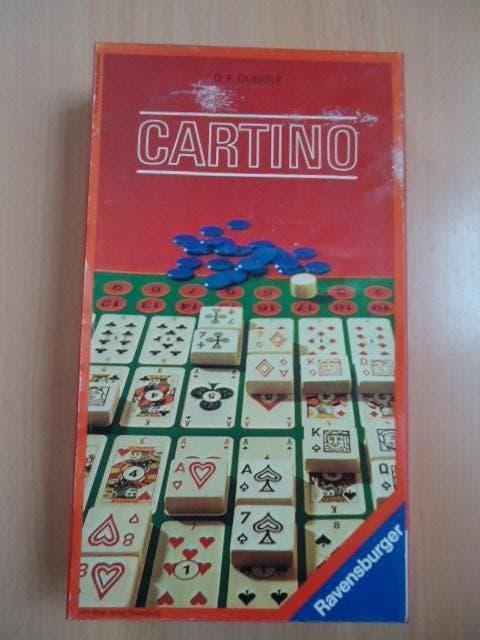 Cartino, bordspel. met houten stenen, Ravensburger, Een of twee spelers, Ophalen of Verzenden, Zo goed als nieuw, Ravensburger