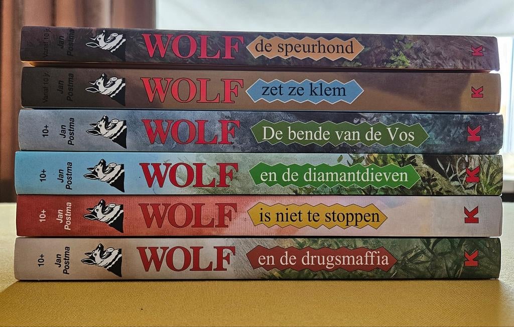 Wolf leesboeken, Boeken, Ophalen, Zo goed als nieuw, Jan Postma