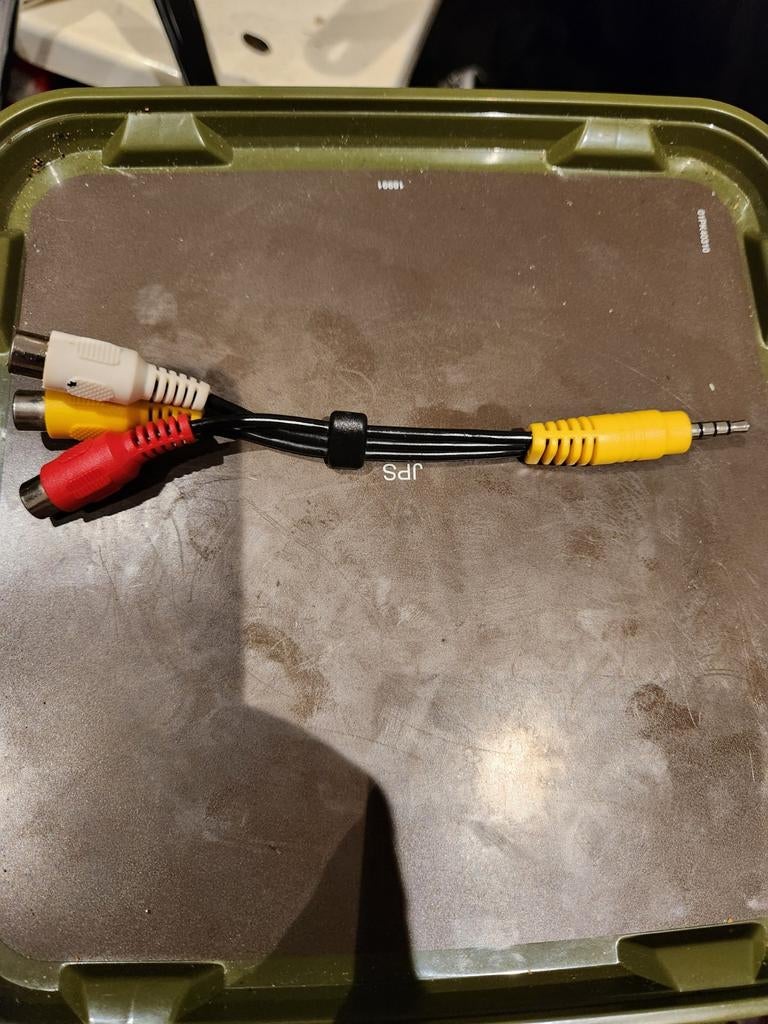 RCA naar 3.5mm jack kabel, Ophalen of Verzenden