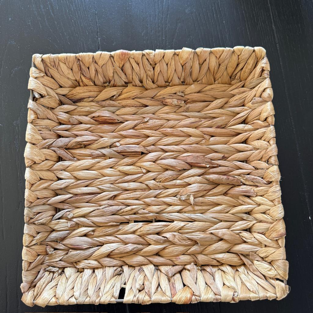 Rieten schaal, Ophalen of Verzenden, Zo goed als nieuw, Rond, Riet