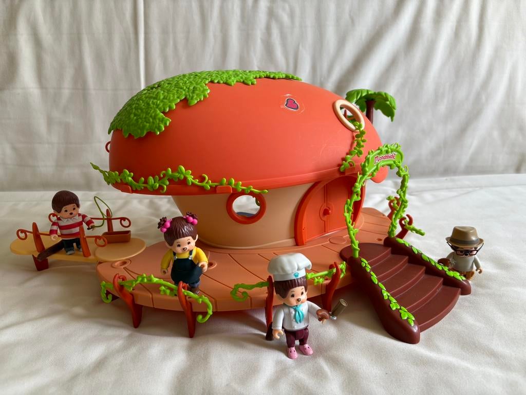 Monchhichi boomhuis met veel extra´s speelhuis, Ophalen of Verzenden, Jongen of Meisje