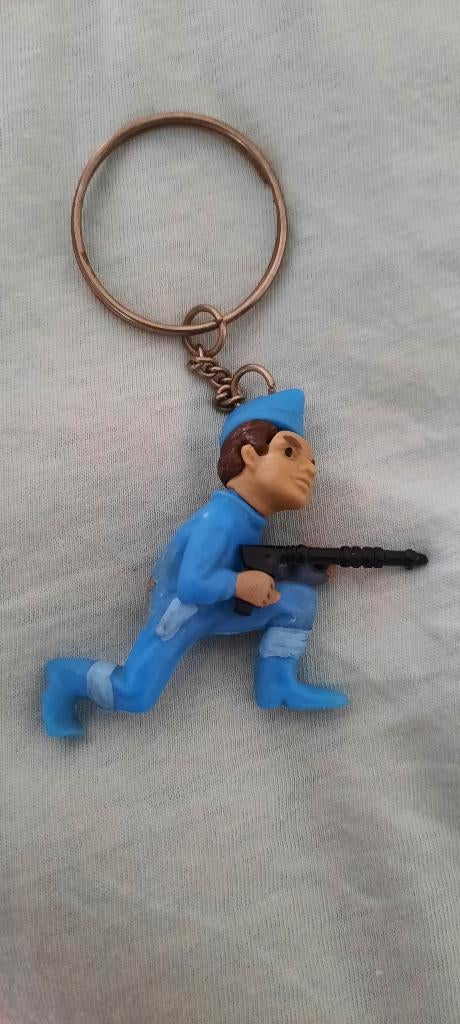 2 sleutelhangers thunderbirds uit 1968 tw parker en scott, Verzamelen, Ophalen of Verzenden, Gebruikt, Tv, Gebruiksvoorwerp