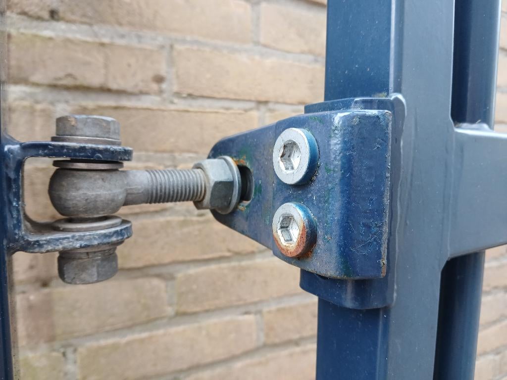 hekwerk, Ophalen, Met poort, Zo goed als nieuw, Tuinhek