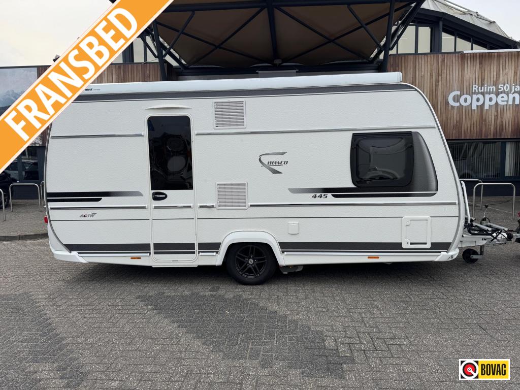 Fendt Bianco Activ 445 SF 2019 MOVER + 3M LUIFEL!!!, Caravans en Kamperen, Standaardzit, Overige typen, Tot en met 2, Bedrijf