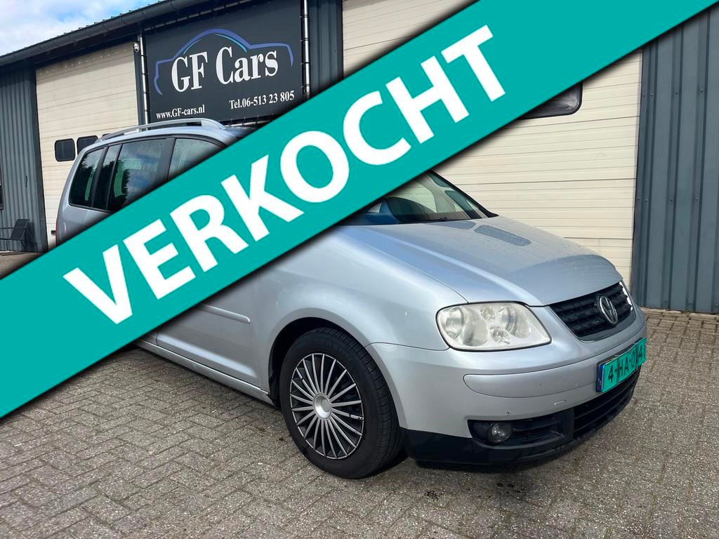 Volkswagen Touran 2.0-16V FSI Highline APK, Gebruikt, 4 cilinders, Bedrijf, Handgeschakeld