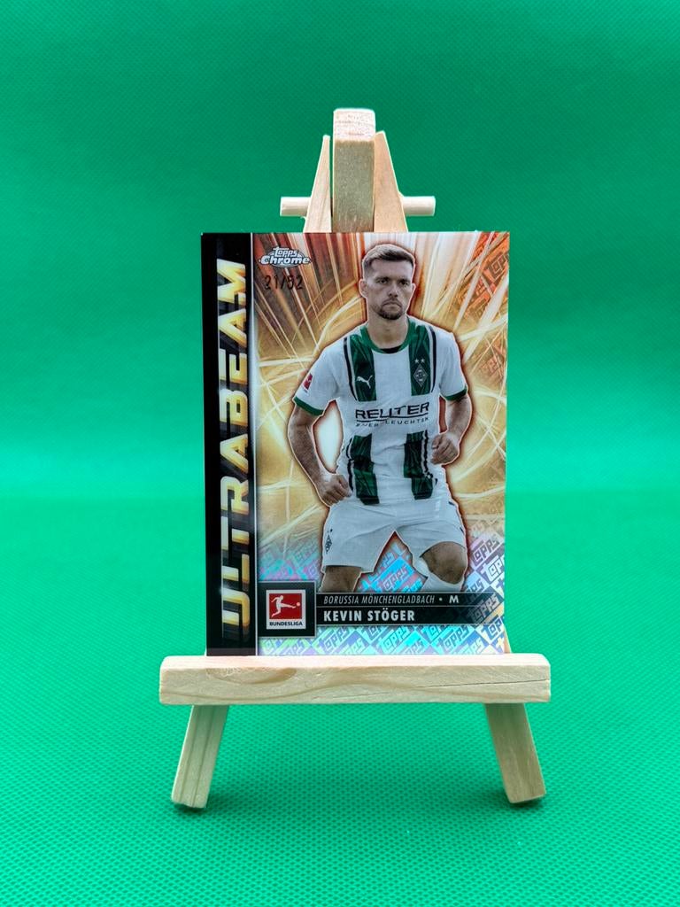 Kevin Stöger #UB-7 /52 Borussia Mönchengladbach Topps 202425, Verzamelen, Sportartikelen en Voetbal, Ophalen of Verzenden, Zo goed als nieuw