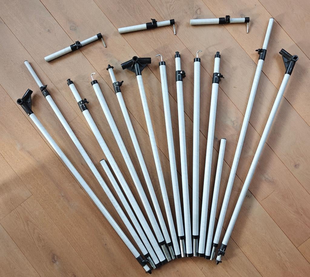 Glasfiber frame omloop 8,00-9,25 meter in staat van nieuw , Ophalen, Zo goed als nieuw