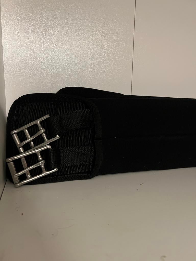 Zwarte Neopreen Singel 120 Zwart IZGS Rolgespen, Ophalen of Verzenden, Gebruikt, Overige soorten