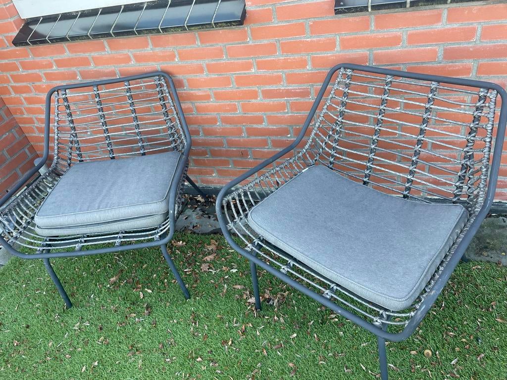 Tuinset 4 persoons - Bank, 2 stoelen en tafel, Tuin en Terras, Tuinsets en Loungesets, Gebruikt, Ophalen of Verzenden, Overige materialen