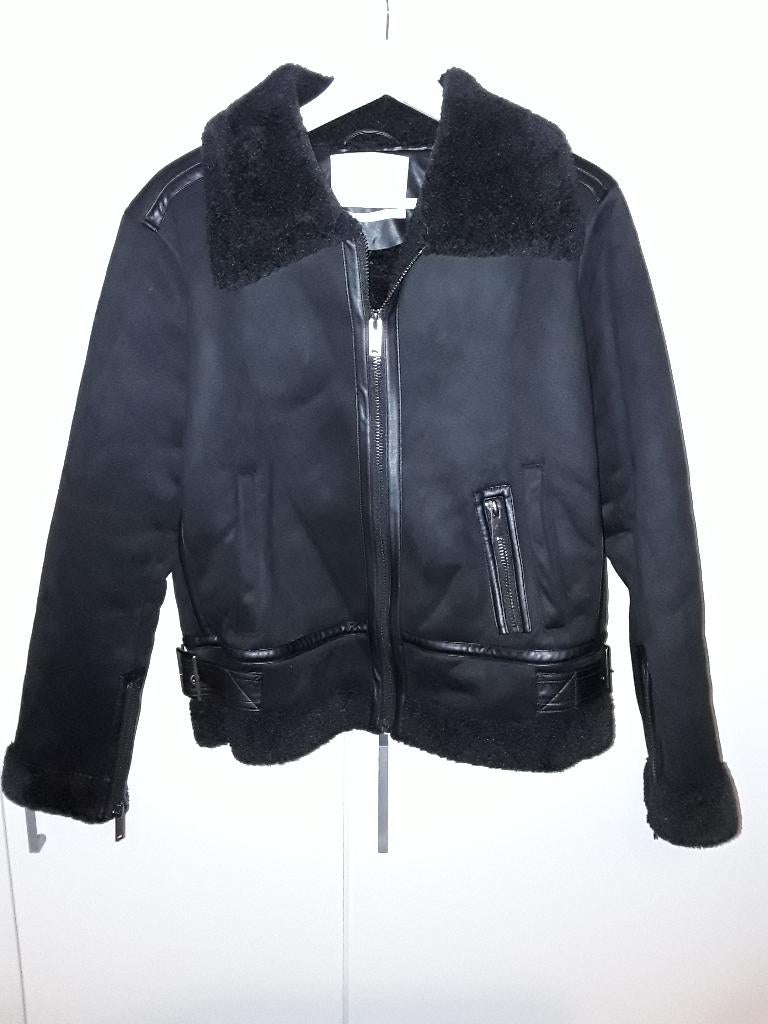 Yaya Women Zwart Korte Winterjas Met Rits Maat 42, Kleding | Dames, Jassen | Winter, Zwart, Maat 42/44 (L), Nieuw, Ophalen of Verzenden