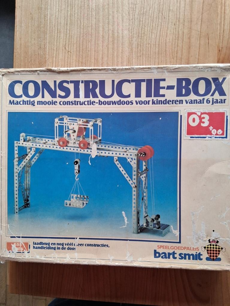Constructie-Box bouwdoos, Ophalen