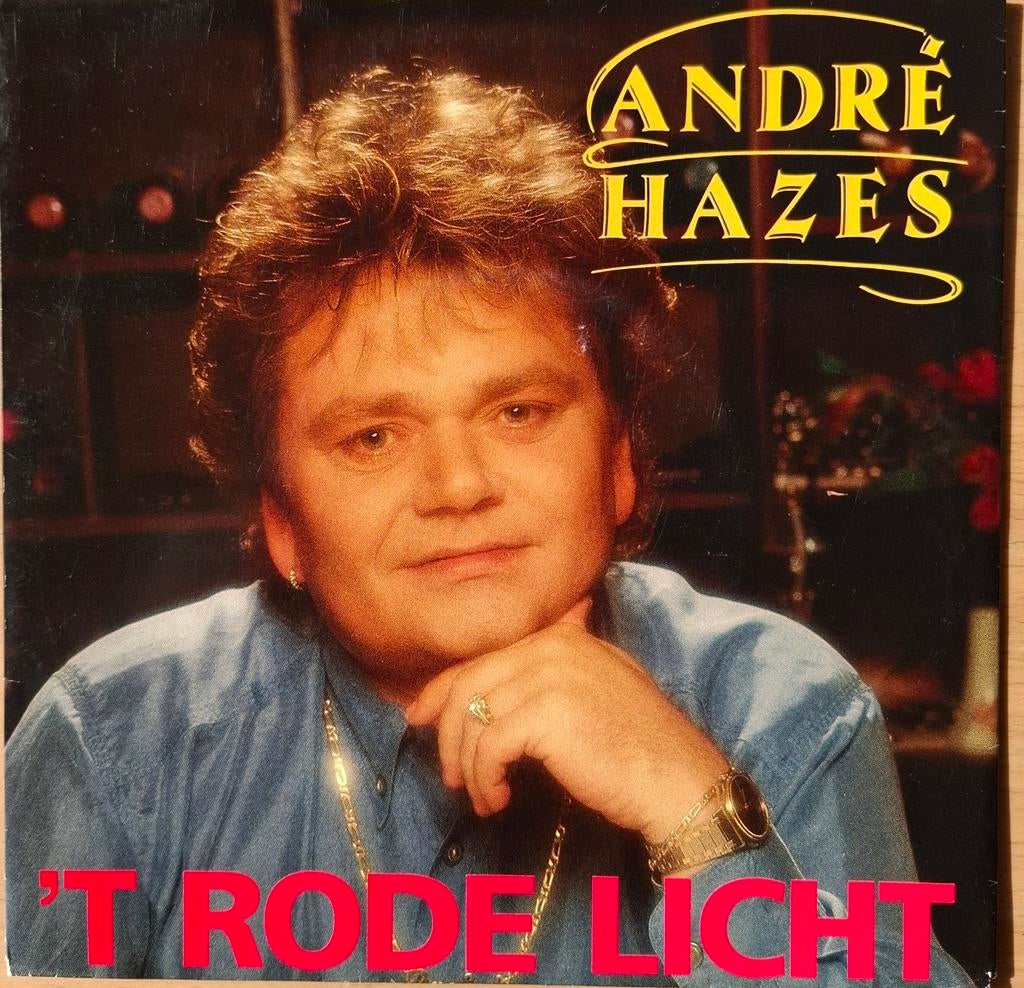 André Hazes - 't Rode Licht (7" vinyl single, 1991), Gebruikt, 7 inch, Single, Ophalen of Verzenden