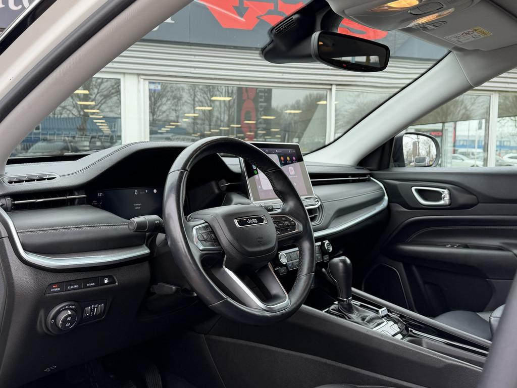 Jeep Compass 4xe 240 Plug-in Hybrid | Leder | ACC | 19" lm |, Automaat, Wit, Bedrijf, Vierwielaandrijving