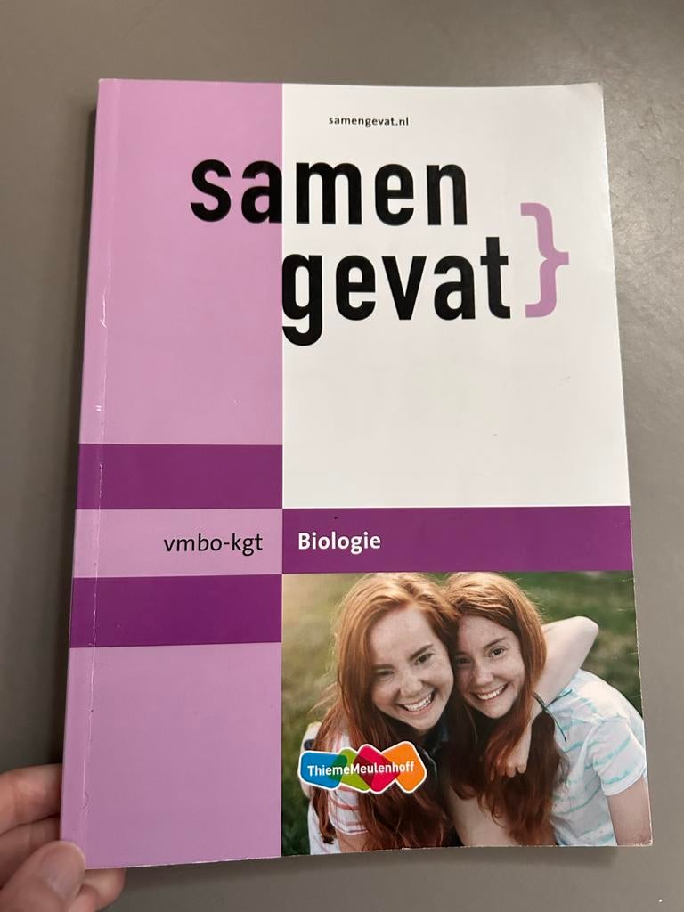 Samengevat Biologie VMBO-KGT - Nette staat, Boeken, Schoolboeken, Ophalen of Verzenden, Zo goed als nieuw, VMBO, Biologie