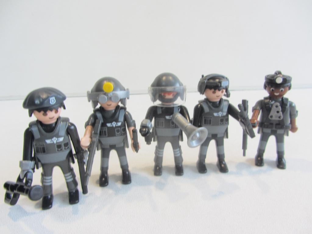 Playmobil Politie arrestatieteam – 5565, Ophalen of Verzenden, Gebruikt, Los playmobil