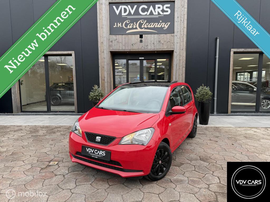 Seat Mii 1.0i I-Tech | Airco | PANO | PDC | Stoelverw. | Nav, Auto's, Seat, Voorwielaandrijving, Euro 5, Stof, Gebruikt