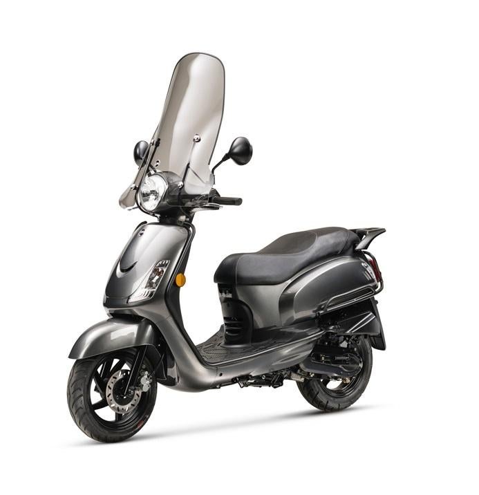 Nieuwe Sym Fiddle 2 met 3 jaar garantie en kenteken all-in, Maximaal 45 km/u, Nieuw, Ophalen of Verzenden, Benzine