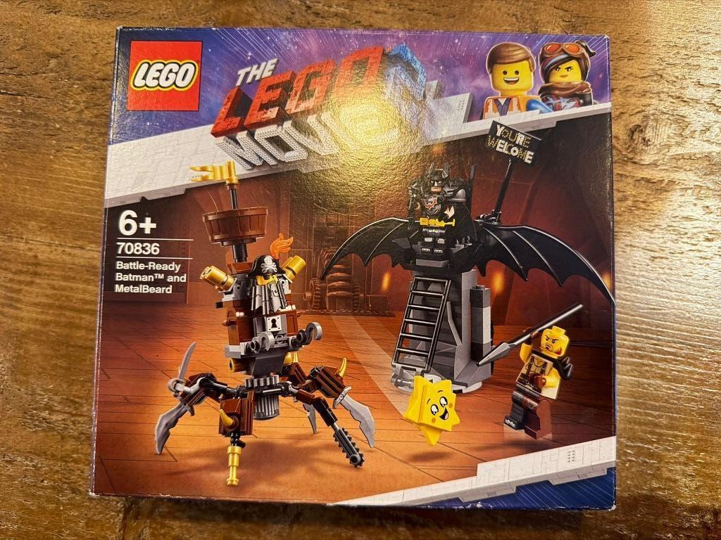 Lego Movie 2 - 70836 Battle-Ready Batman and MetalBeard, Ophalen of Verzenden, Zo goed als nieuw, Complete set, Lego