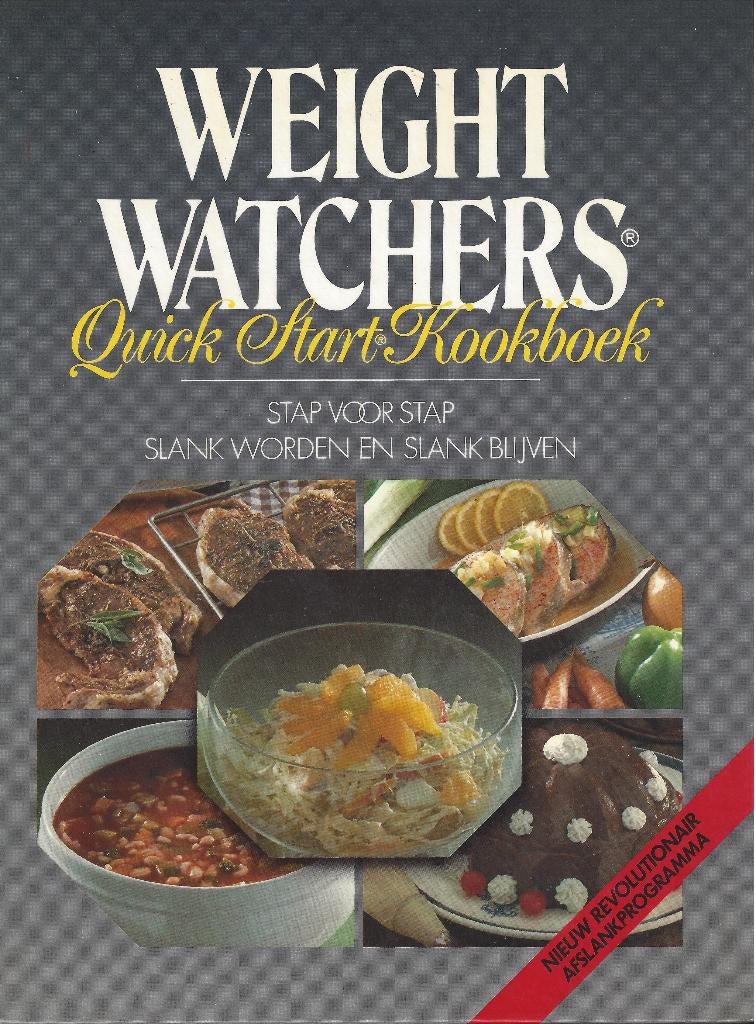 Kookboek Weight Watchers., Boeken, Kookboeken, Nieuw, Voorgerechten en Soepen, Hoofdgerechten, Tapas, Hapjes en Dim Sum, Taart, Gebak en Desserts