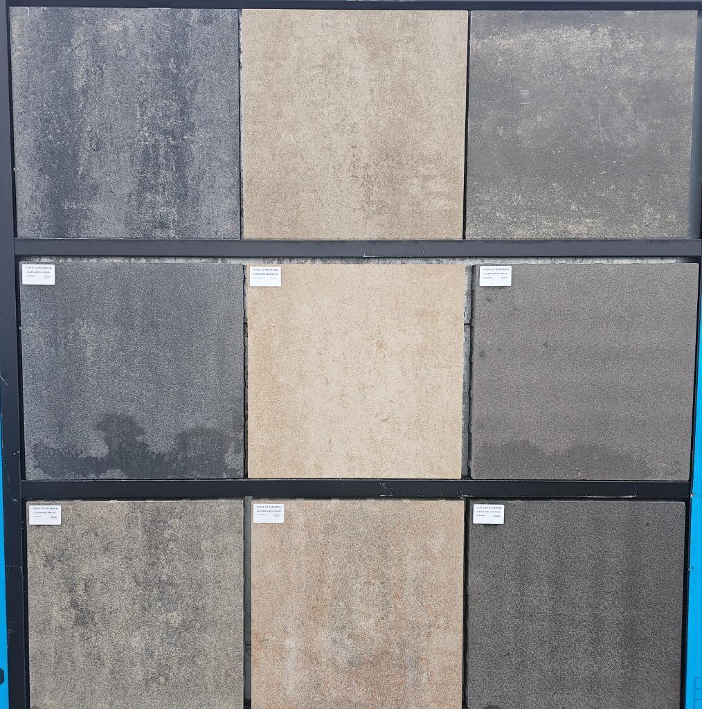 Terrastegel 60x60x5 Allemagne, Nieuw, Ophalen of Verzenden, 10 m² of meer, Beton