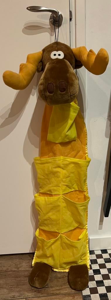 Opbergzak “eland”, geel. Kinderkamer, Ophalen of Verzenden, Zo goed als nieuw