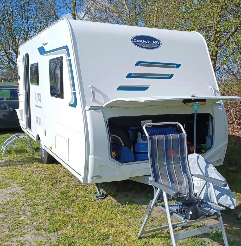 Caravelair Alba 466 Family uit 2022, 75 kg, Treinzit, Particulier, Reservewiel