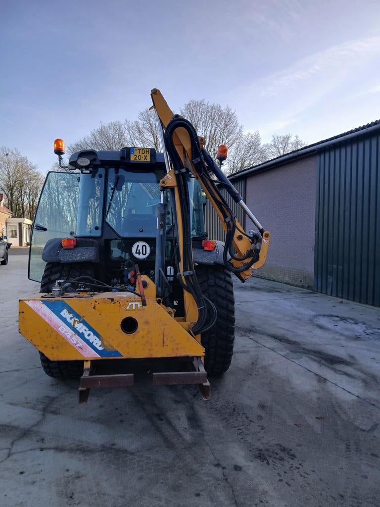 Armmaaier maaiarm zaaimachine, Ophalen