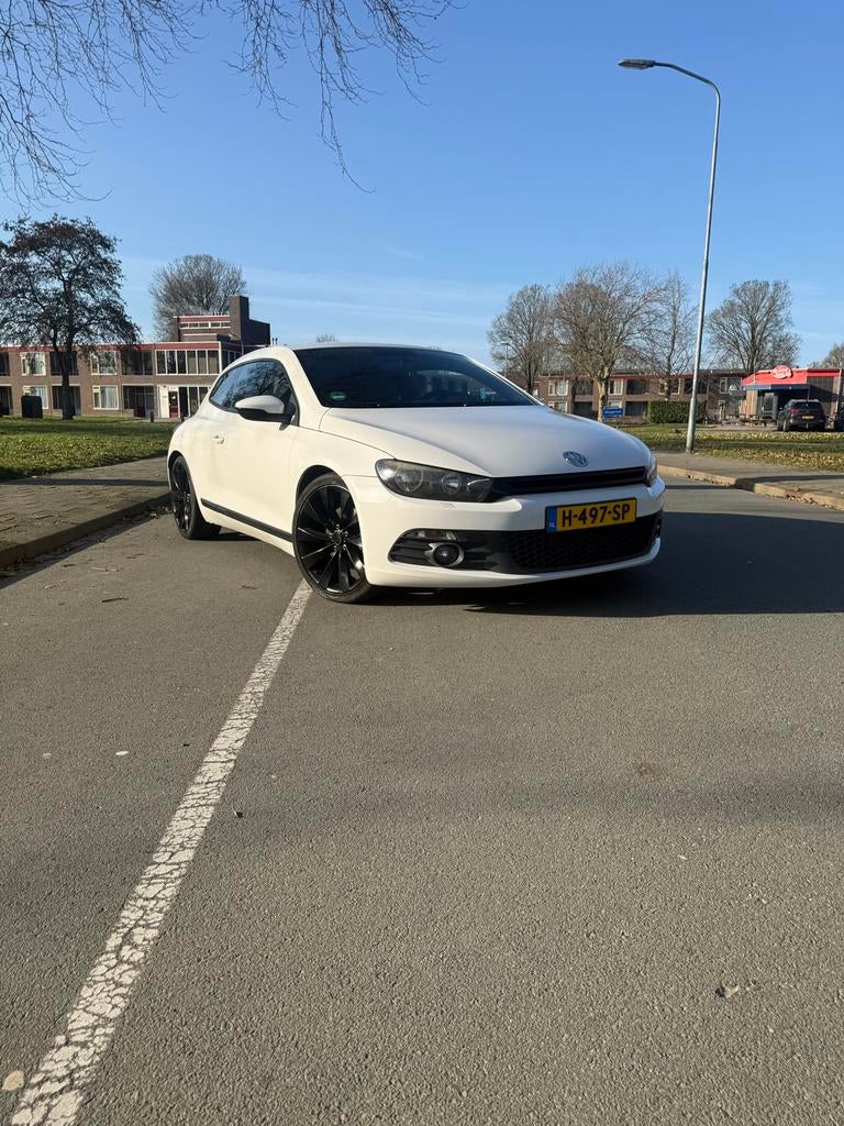 Volkswagen Scirocco 1.4 TSI 118KW 2008 Wit, Auto's, Volkswagen, Voorwielaandrijving, Euro 5, 15 km/l, 4 cilinders