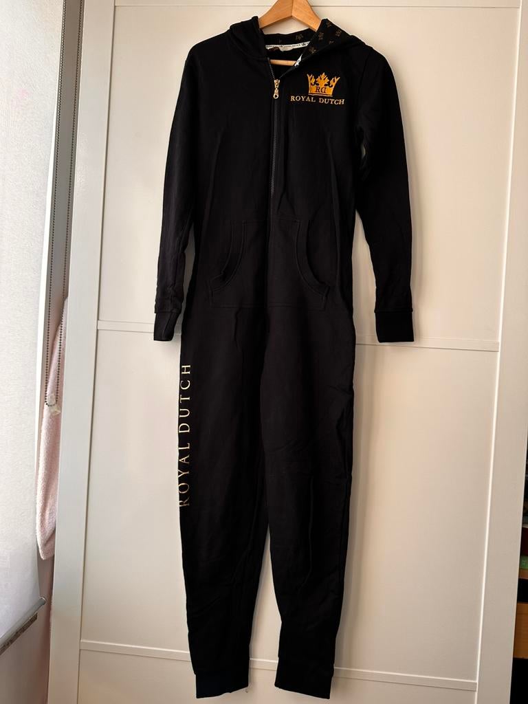 Dames Onesie van Royal Dutch. S., Kleding | Dames, Huispakken, Ophalen of Verzenden, Zo goed als nieuw, Zwart