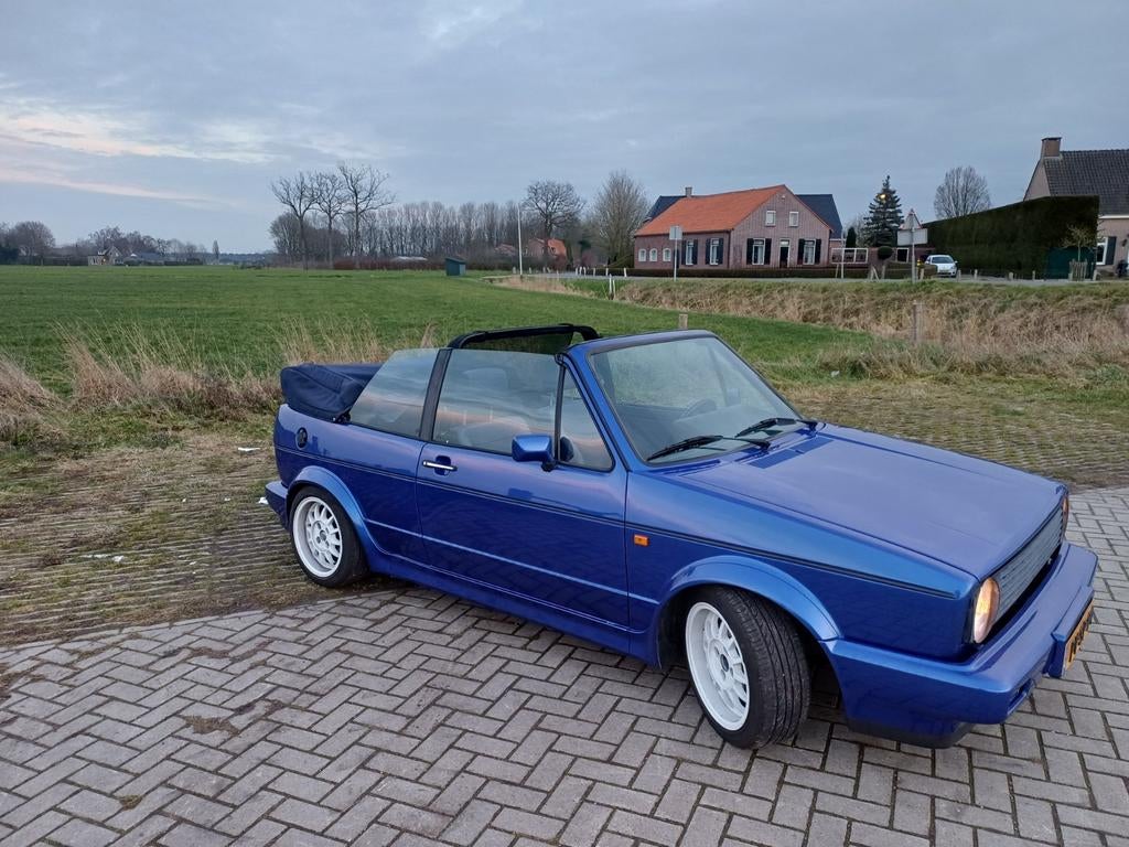 Golf 1 cabrio  1.8 kr 16v belasting vrij, Particulier, Te koop