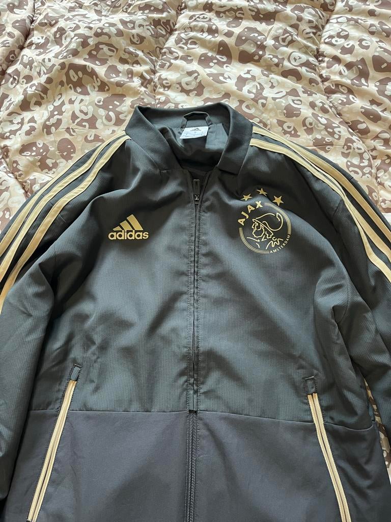 Ajax trainingsvest 2018-2019 maat S, Zwart, Ophalen of Verzenden, Zo goed als nieuw, Voetbal