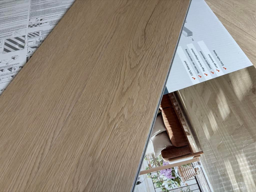 Pvc klikvloer, Ophalen, Kunststof, 50 tot 150 cm, Overige typen