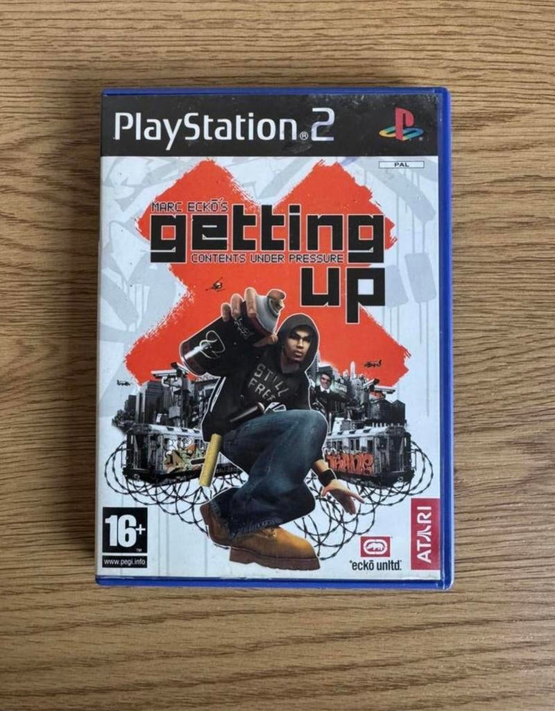 PS2 Marc Ecko’s Getting Up, 1 speler, Ophalen of Verzenden, Zo goed als nieuw, Vanaf 3 jaar