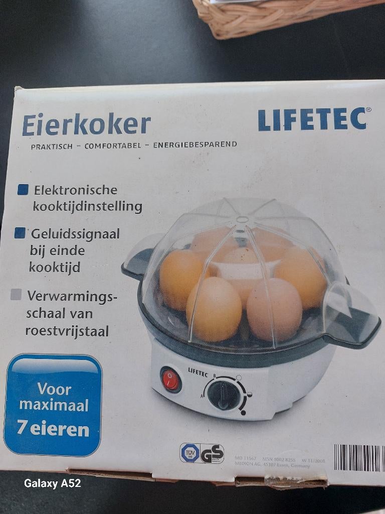 eierkoker elektrisch, Witgoed en Apparatuur, Eierkokers, Ophalen, Zo goed als nieuw