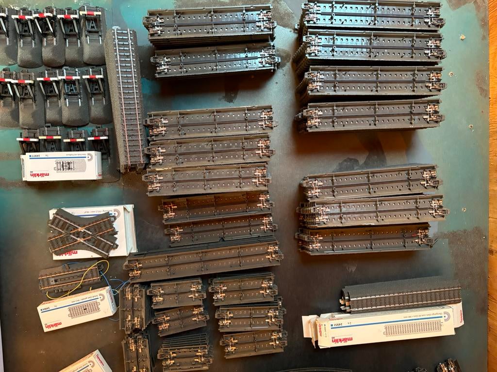 Märklin C rails, Wisselstroom, Gebruikt, Rails, Ophalen of Verzenden