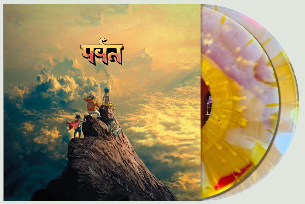 Vinyl 2LP Gorillaz पर्वत The Mountain LIQUID SPLATTER NIEUW, 2020 tot heden, Ophalen of Verzenden, Limited edition, 12 inch