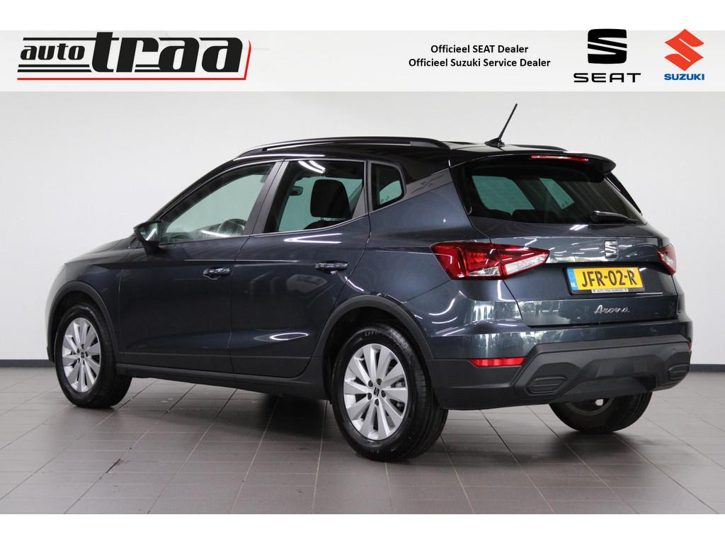 SEAT Arona 1.0 EcoTSI Style Business Connect 5 jaar garantie, Voorwielaandrijving, 12 maanden, Stof, Gebruikt