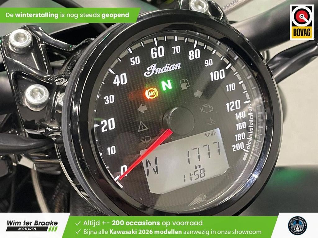 Indian Scout Bobber (bj 2024), Motoren, 2 cilinders, Onbekend, 1133 cc, Meer dan 35 kW