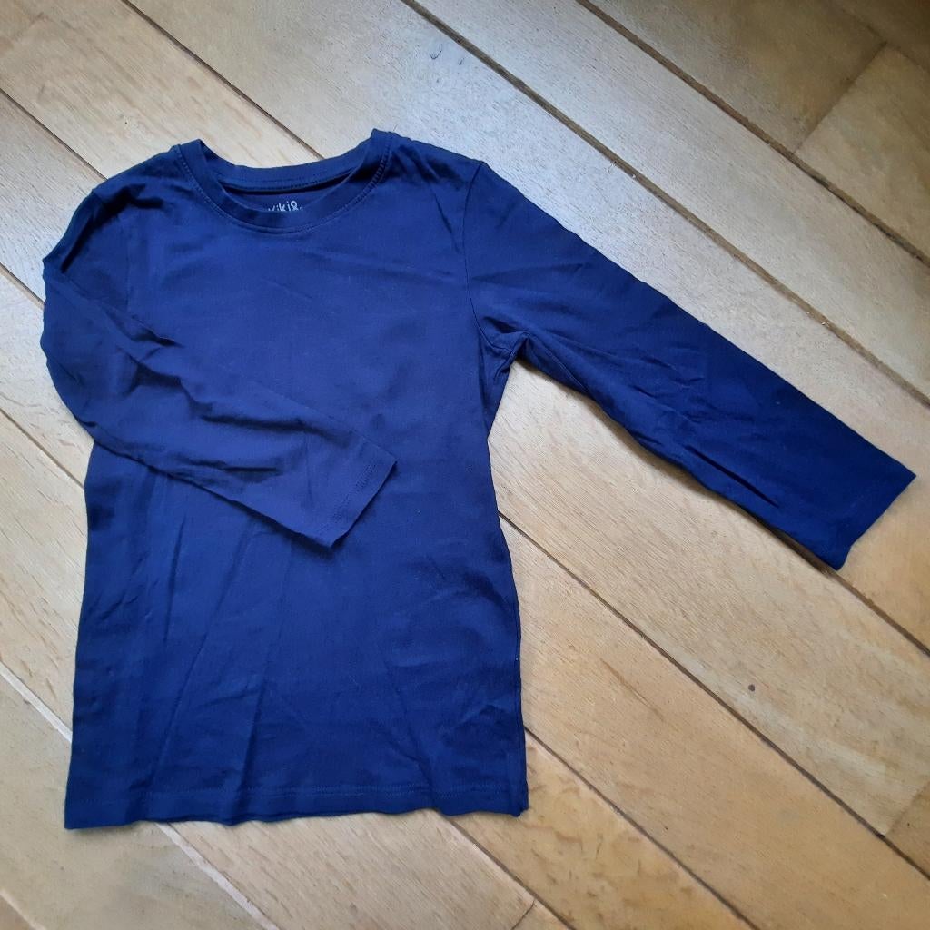 Kiki & Koko t- shirt lange mouw blauw maat 116 - nieuw -, Kinderen en Baby's, Kinderkleding | Maat 116, Nieuw, Jongen, Shirt of Longsleeve