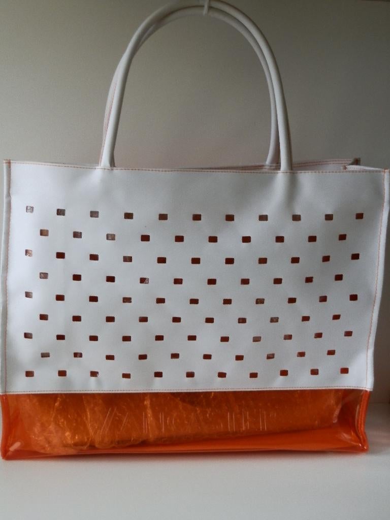 Lancaster shoppertas. Strandtas. Sac cabas., Ophalen of Verzenden, Zo goed als nieuw, Overige kleuren, Shopper